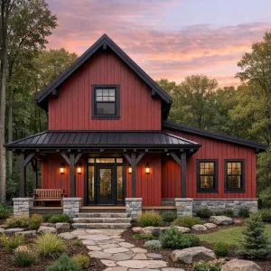 Sunset Ridge Scarlet Farmstead Cottage