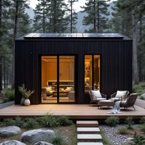 Teeny Timber Retreat With A View