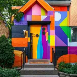 Statement Front Door