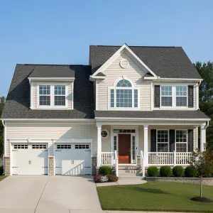 Porchfront Palladian Suburban Blend