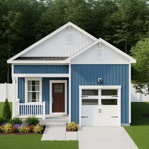 Charming Retreat: Snug House with Handy Garage