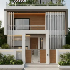 Terrace Grove Slat Facade