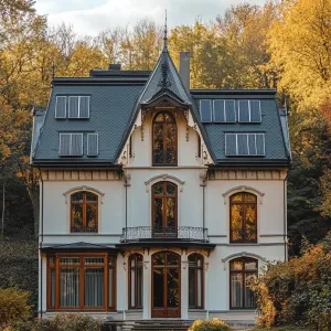 Solar Panelled Mansard Roofs