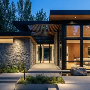 Linear Grovefront Watercourt Home