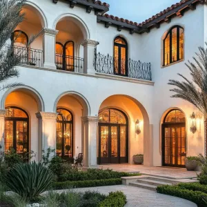 Mediterranean Mansion With Charming Arches