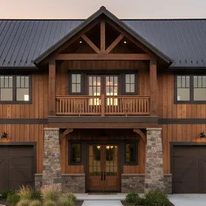 Rustic Charm Meets Modern Barnhouse