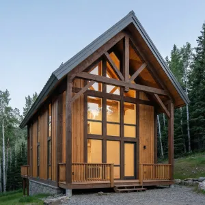 Timber Peak Forest Light Cabin