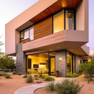 Contemporary Cactus Retreat: Arizona’s Architectural Charm