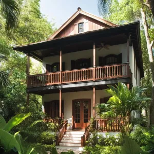 Treetop Haven With Rustic Allure