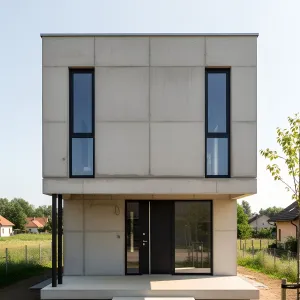 Concrete Cube with a View