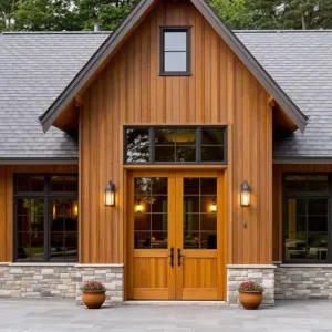 The Rustic Symphony: A Modern Dwelling Delight