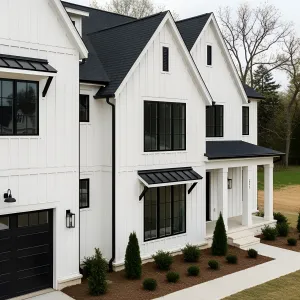A Monochrome Masterpiece with Rustic Appeal