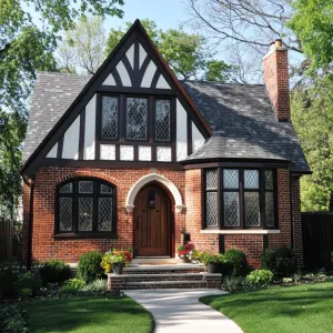 A Delightful Tudor with a Playful Portal