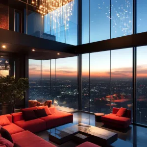 Chic Penthouse Twilight Escape