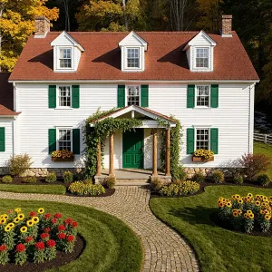Rustic Serenity Wrapped in Autumn’s Splendor