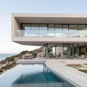 Sleek Seaside Sanctuary