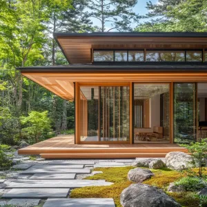 Preview of Tranquil Timber Haven in the Woods