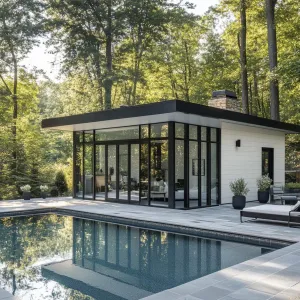 Glasshouse Gleam in the Woods