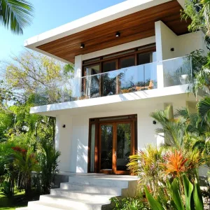 Harmony Haven: A Minimalist Tropical Delight