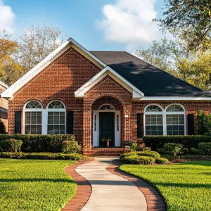 Brick Bliss with Lawn to Match