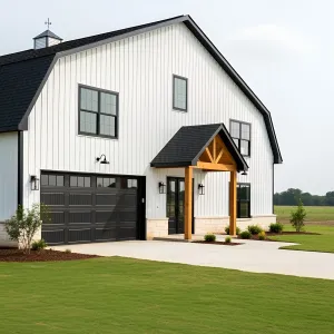 Black And White Barnhouse Bliss