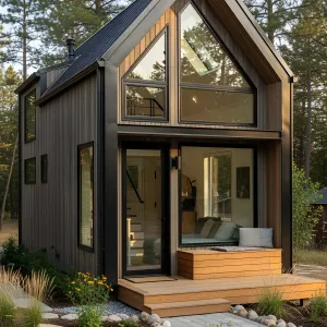 Tiny House, Big Dreams: Modern Marvel in the Trees