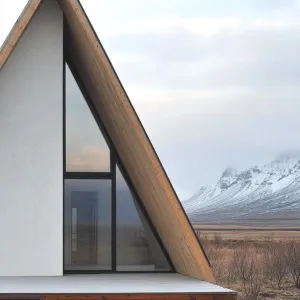 A-Frame Adventure in the Scandinavian Wilderness