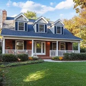 The Brick Delight: Porch and Peaks
