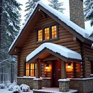 Snug Snow-Capped Delight