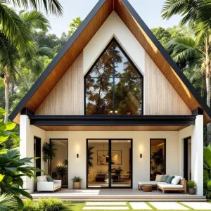 A-Frame Escape in Palm Paradise