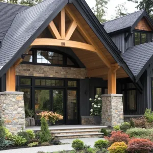 Architectural Harmony: A Nature-Inspired Retreat