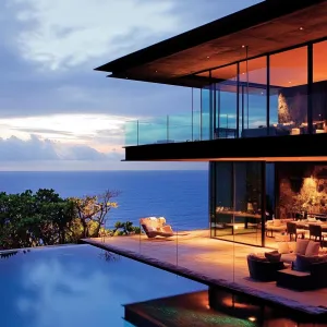 Floating Roof With Glass Walls