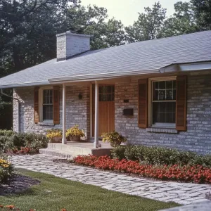 Brick Ranch Glam: A Front Porch Fantasy