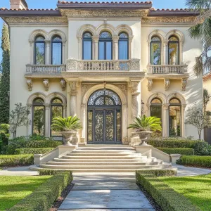 Graceful Grandeur with an Italian Twist