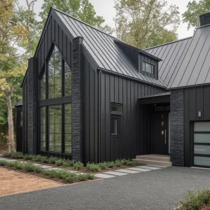 Monochrome Mansion: A Playful Shadow Retreat