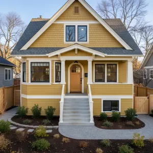 Golden Craftsman Porchway