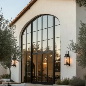 Curved Glass and Country Class: The Ultimate House