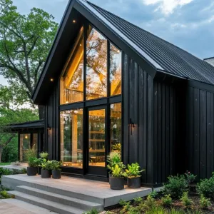 Scandinavian Modern Retreat with a Dark Twist