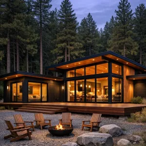 Sunset Pavilion Cabin In The Pines
