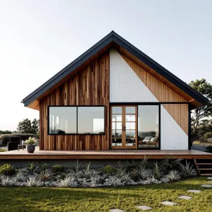 Architectural Harmony: A Rustic Retreat