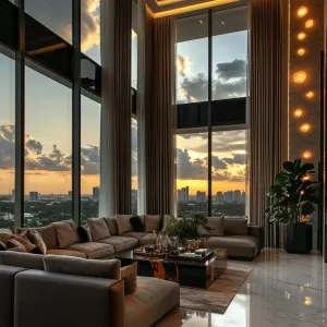 Sunset Splendor: A Chic Penthouse Escape