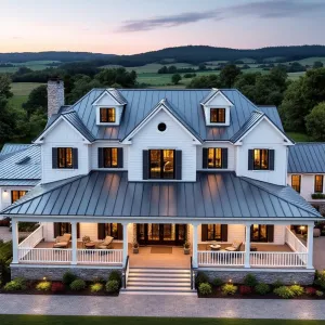 Modern Farmhouse with a Dash of Drama