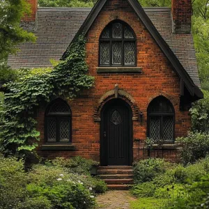 The Cozy Brick Hideaway with Gothic Charm