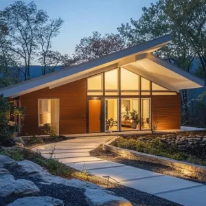Translucent Timber Retreat: Norway’s Illumined Lodge