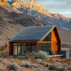 Solar-powered Cabin