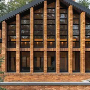 A-Frame Delight: Brick Bonanza