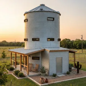 Prairie Cylinder Porchside Getaway