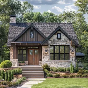 Preview of A Modern Rustic Haven Amidst Nature