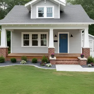 Blue Door Classic Porch Bungalow