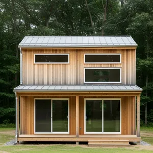 Serenity in the Timber Forest